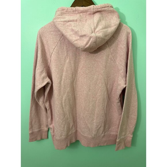 Under Armour Womens Pink Hoodie XL Loose Fit Long Sleeve Sweatshirt With Kangaro - Picture 3 of 6